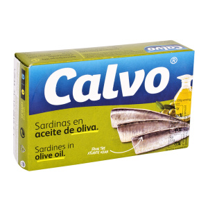 Calvo sardiinid oliivõlis 120g