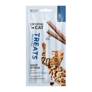 PrimaCat delikatesspulk lõhe-forell 3x5g  SOODUS! Parim enne: 06.04.25