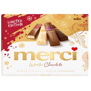 Merci Winter Chocolate Limited Edition 250g SOODUS! Parim enne: 01.06.25