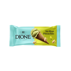 DIONE pistaatsiajäätis vahvlikoonuses 130 ml
<br>
<br>
<b>NB!Toodet saab osta vaid ise järgi tulles. </b>