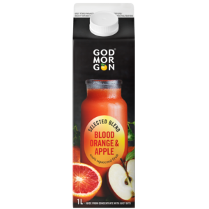 Rynkeby God Morgon Blood Orange – Apple Juice 1L SOODUS! Parim enne: 31.05.25