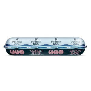 PrimaDog vorst koertele lõhe-riis 800g
