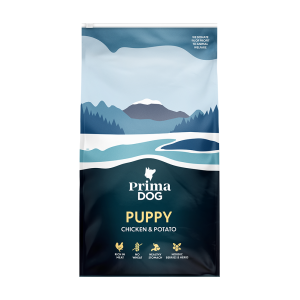 PrimaDog täistoit kana-kartuli kõikidele kutsikatele 10kg