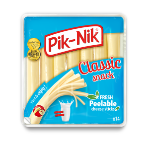 Värsked rebitavad juustupulgad "Pik-Nik" CLASSIC 40% rasva 280 g