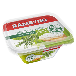 Määrdejuust maitserohelisega, RAMBYNO rasvasisaldus 50% 175g