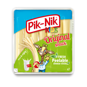 Värsked rebitavad juustupulgad "Pik-Nik" KIDS ORIGINAL 40% rasva 140 g