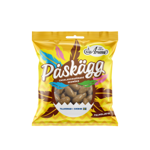 AROMA šokolaadikattega lihavõttemunad 90g SOODUS! Parim enne: 17.02.26