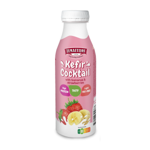 Keefirikokteil Žemaitijos 0,4% banaani-maasika 450ml
