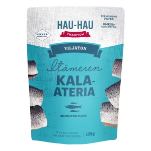 Hau-Hau Champion GrainFree eine koertele kalaga 150g SOODUS! Parim enne: 06.11.25