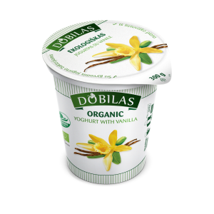 Mahejogurt DOBILAS vanilje 3,3% rasva, 300g