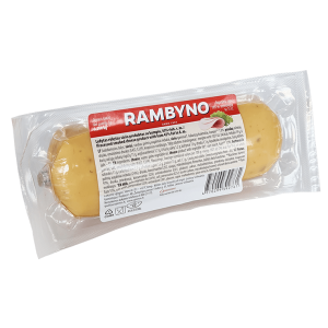 Suitsutatud sulatatud juustutoode sngiga "Rambyno" 45% rasva
kuivaines, 250g
