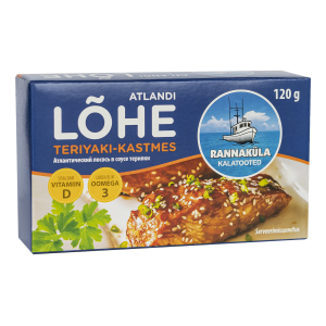 Banga lõhe teriyaki-kastmes 120 g