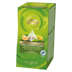 LIPTON Roheline tee mandariini 25x1,8g(püramiid, foolium)