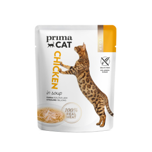PrimaCat Soup Kanaliha puljongis 40 g SOODUS! Parim enne: 25.01.26
