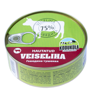 Koduküla hautatud veiseliha 250g / lihasisaldus 75%