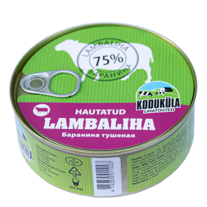 Koduküla hautatud lambaliha 250g / lihasisaldus 75%