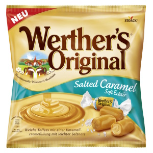 Werther´s Original Soolakaramelli 125g SOODUS! Parim enne: 30.01.26