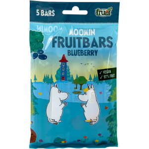Moomin mustikamaitselised maiused 5x15 g SOODUS! Parim enne: 12.03.26