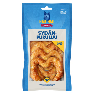 Hau-Hau Champion südamekujuline närimiskont kanalihaga 13cm, 5tk, 490g