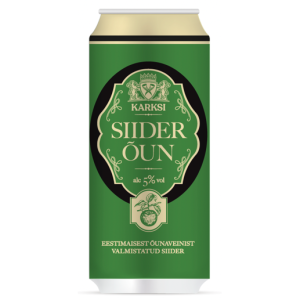Karksi õunasiider 5% 0,5 L purk SOODUS! Parim enne: 07.04.26