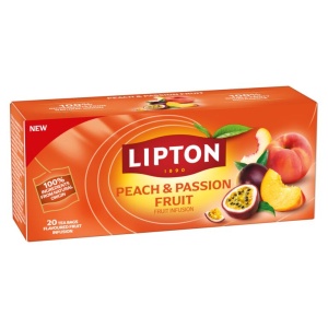 Tee LIPTON puuviljade, virsiku ja passionfruitiga