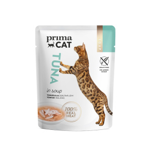 PrimaCat Soup Tuna puljongis 40 g SOODUS! Parim enne: 01.04.26
