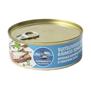 Rannaküla Praetud räimed tomatikastmes 240g