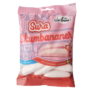 AROMA hapud maasikamaits. vahukommid 95g