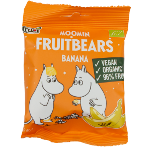 Moomin maasika-banaanimaitselised karukesed 40 g SOODUS! Parim enne: 15.06.26