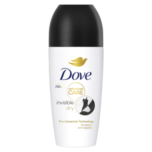 Dove naiste rulldeodorant Invisible Dry 50 ml