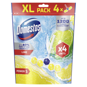 DOMESTOS WC-pallid Citrus 4x50 g