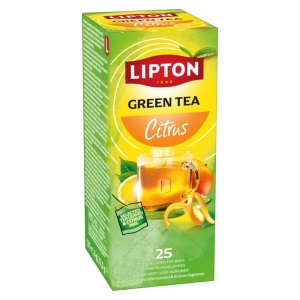 LIPTON Cat.Green tea Citrus 25pk
