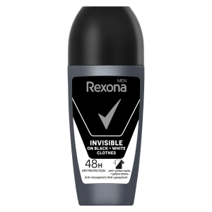 Rexona Men roll-on Invisible Black&White 50 ml