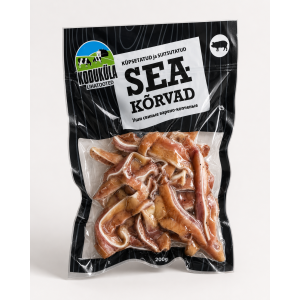 Koduküla küpsetatud ja suitsutatud seakõrvad 200g
<br>
<br>
<b>NB!Toodet saab osta vaid ise järgi tulles. </b>