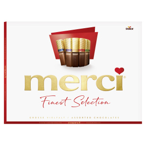 Merci Assorted assortiišokolaad 675 g SOODUS! Parim enne: 01.08.26