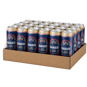 KARKSI GIN&TONIC TARRAG. 5% vol 0,5 Lx24 KAST