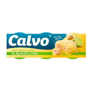 CALVO kulduim- tuunikala avokaado-laimiga 3x70 g