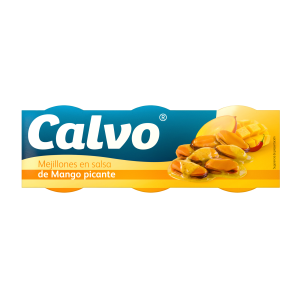 CALVO rannakarbid tšilli-mango kastmes 3x80 g