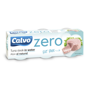 Calvo tuunikala vees Zero 195g (3x65g)