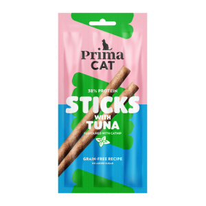 PrimaCat Sticks kassimaius tuunikala naistenõgesega 15g (3x15g)