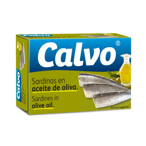 Calvo sardiinid oliivõlis 120g